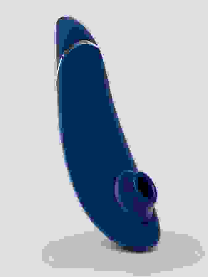Womanizer Premium 2 Rechargeable Smart Silence Clitoral Suction Stimulator, Blue, hi-res